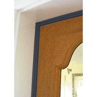 Wickes Full Door PVC Draught Excluder Brown 5028mm