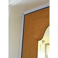 Wickes Full Door PVC Draught Excluder White 5028mm