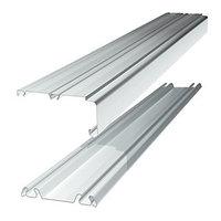 Wickes Sliding Door Trackset WHITE1.8-2.7m