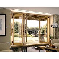 wickes eden oak veneer folding patio doorset 10ft wide reversible