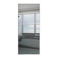 wickes sliding wardrobe door white framed mirror 2220 x 610mm