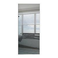 wickes sliding wardrobe door white framed mirror 2220 x 762mm