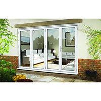 Wickes Upvc External Folding & Sliding Patio Door White 10ft Wide Left Opening