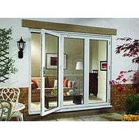 Wickes Upvc External Folding & Sliding Patio Door White 6ft Wide Right Opening