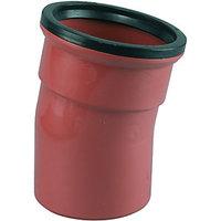 wickes 110mm terracotta drain 10 deg single socket bend