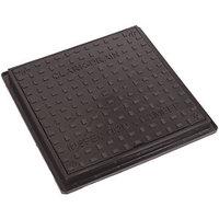 Wickes Black Drain Square Top Cover