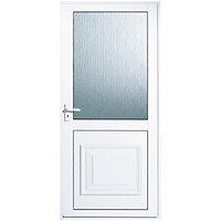 Wickes Tyne Aluminium Door Glazed 1981 x 762mm Right Hand Hung