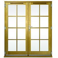 Wickes Albery Georgian Bar Solid Oak Laminate French Doors 5ft