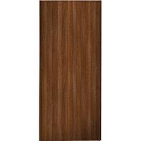 wickes sliding wardrobe door walnut frame panel 2220 x 762mm