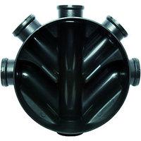 Wickes Black Drain Chamber Base 450mm