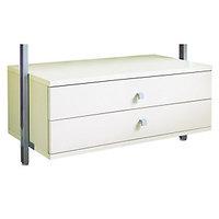 Wickes Large 2 Drawer Kit White 900mm