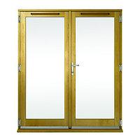 wickes albery pattern 10 solid oak laminate french doors 4ft