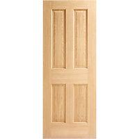 Wickes Cobham Internal Fire Door Oak Veneer 4 Panel 1981x762mm