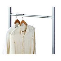 Wickes Wardrobe Rail Hanger Telescopic Bar Kit 700-1300mm