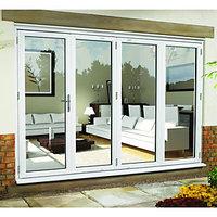 Wickes Upvc External Folding & Sliding Patio Door White 10ft Wide Right Opening