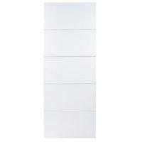 Wickes Halifax Internal Fire Door White Moulded 5 Panel 1981x838mm