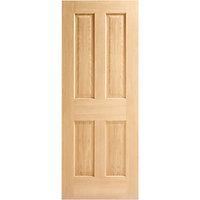 Wickes Cobham Internal Oak Veneer Door 4 Panel 1981 x 838mm
