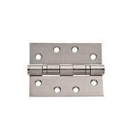 Wickes Grade 13 Ball Bearing Hinge Satin 102mm 2 Pack