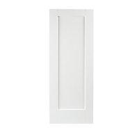 wickes winrow internal softwood door white primed 1 panel 1981x838mm