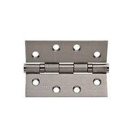 Wickes Grade 11 Fire Rated Ball Bearing Hinge Satin Stainless Steel 102mm 2 Pack