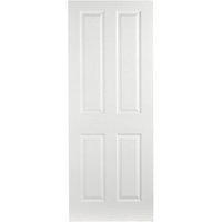 Wickes Stirling Internal Moulded Door White Finished 4 Panel 1981x610mm