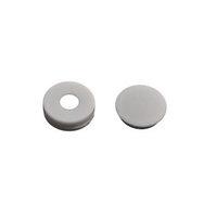 Wickes 13mm Screw Cover Gauge Caps White Pack 10