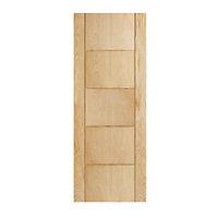 wickes thame internal oak veneer door 5 panel 1981 x 838mm