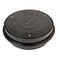 wickes round shallow access chamber cover frame 300mm