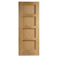 Wickes Marlow Internal Oak Veneer Door 4 Panel 1981 x 838mm