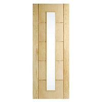 Wickes Thame Internal Glazed Door Oak Veneer 5 Panel 1981 x 762mm