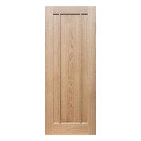 wickes york internal pre finished oak veneer door 3 panel 1981 x 686mm