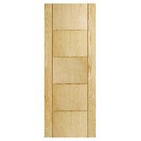 wickes thame internal oak veneer door 5 panel 1981 x 686mm