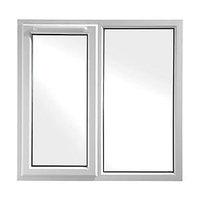 wickes upvc a rated casement window white 1190 x 1010mm lh side hung