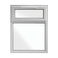 Wickes Upvc A Rated Casement Window White 905 x 1160mm Top Hung