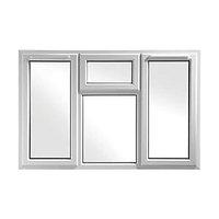 wickes upvc a rated casement window white 1770 x 1010mm side top hung