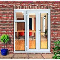Wickes Upvc French Doors 6ft with 1 Side Sash Panel 600mm