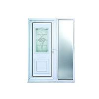 Wickes Medway 1 Sidelight Upvc Door 2085 x 1520mm Right Opening