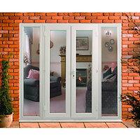 Wickes Upvc French Doors 8ft with 2 Side Panels 600mm