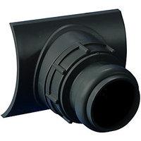 Wickes 110mm Black Soil Pipe Easy Boss Connector