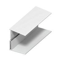 Wickes PVCu White Top/Vertical Edge Cladding Trim 2500mm