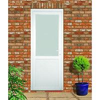 Wickes Tamar Pre-hung Upvc Door 2085 x 920mm Left Hand Hung