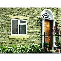 wickes timber casement window white 1195x1195 lh side hung top hung li ...