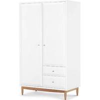 Willow Wardrobe, Oak and White