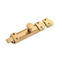 Wickes Flat Tower Bolt Brass Effect 152mm