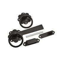 wickes gate latch straight black