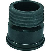 wickes 110mm black soil pipe universal connector