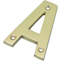 wickes door letter a brass