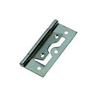 wickes flush hinge zinc plated 63mm 2 pack