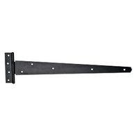 Wickes Tee Hinge Black Japanned 450mm