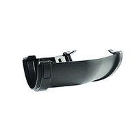 wickes black cast iron effect gutter 135 deg angle